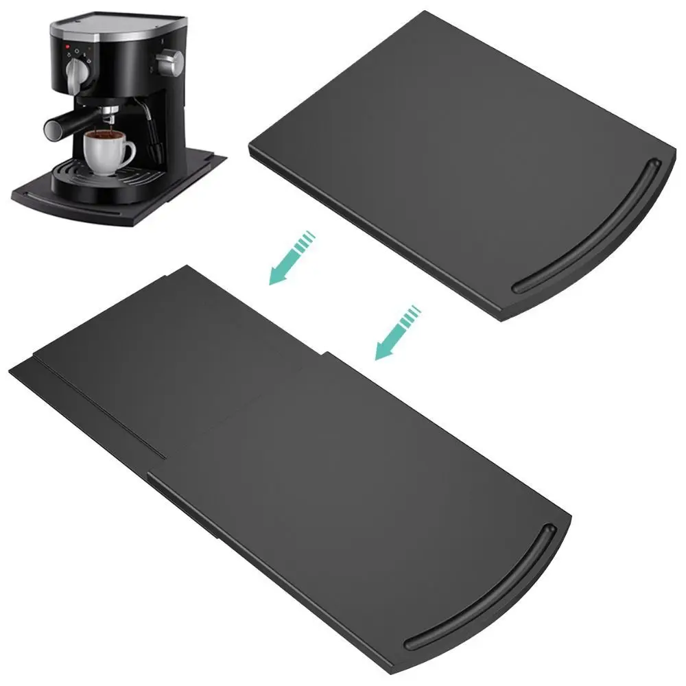 1Pcs ABS Air Fryer With Wheels Retractable Toaster Sliding Tray Storage Mat Kitchen Accessories Sliding Mat