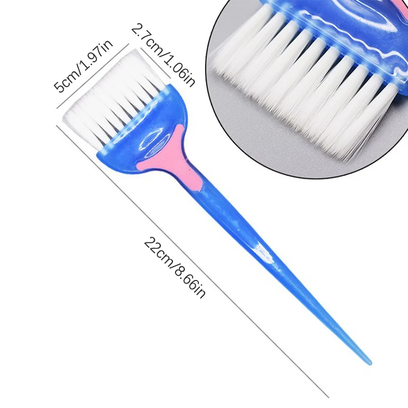1PC Fashion Hairstyle Design Professional Natural Hair Brushes Fluffy Comb Barber Hair Dye Hair Brush Tools view 6