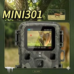 Outdoor Wildlife Camera 24MP Trail Camera Infrared Night Vision 0.3S Motion Activated Waterproof Trap  Nature Wildlife Scouting