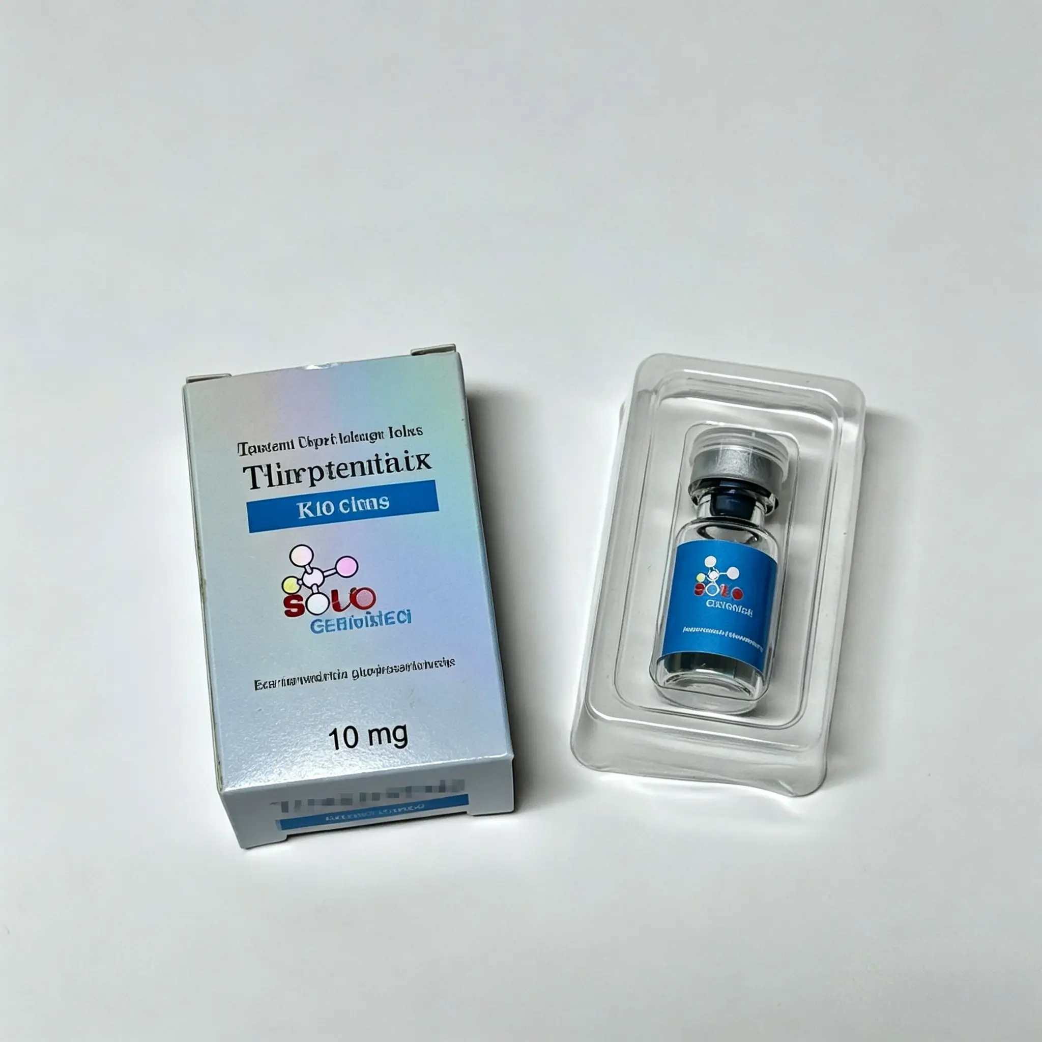 3ml 10ml Small Bottle Hologram Security Labels,Anti-tamper Stickers and Custom Boxes for Protein Peptide - Detail 1