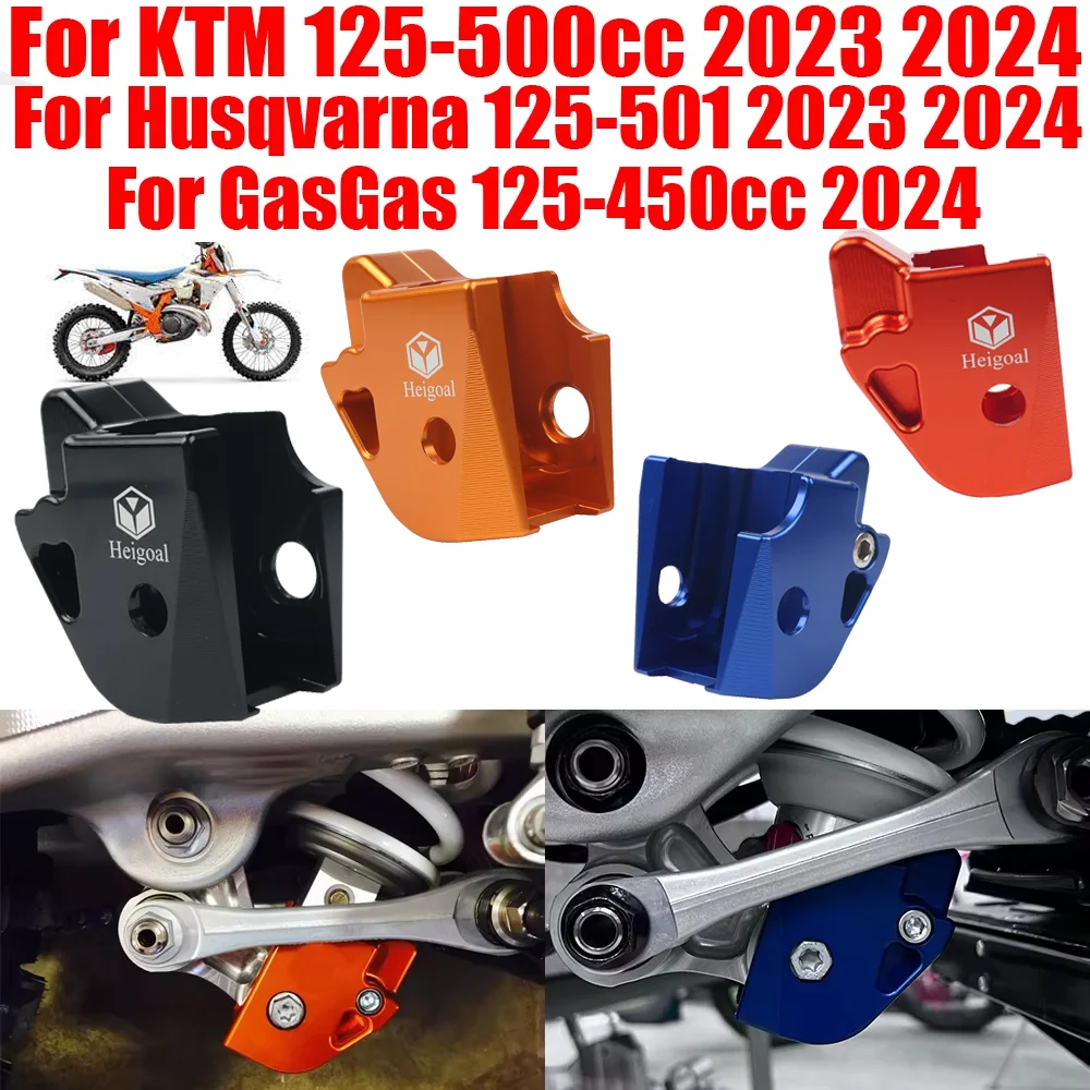 

Motorcycle Rear Shock Absorber Linkage Protector Link Guard Cover For KTM EXC EXCF SX SXF XC XCF Husqvarna TC TE FE TX FX GasGas