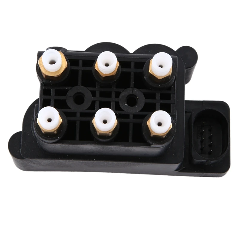 1 Piece Car Air Suspension Valve Block Solenoid Airmatic Black ABS For Rolls Royce Ghost Wraith Dawn