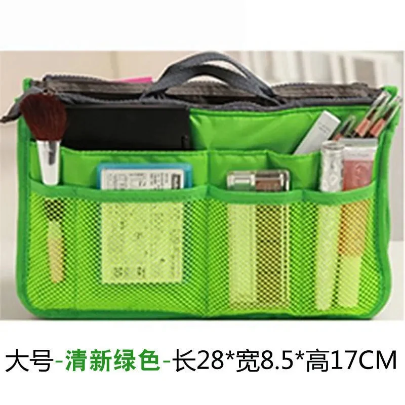 cosmetic liner bag  Bag-in-bag new tote divider support organizer storage bag large-capacity portable ultra-light cosmetic bags