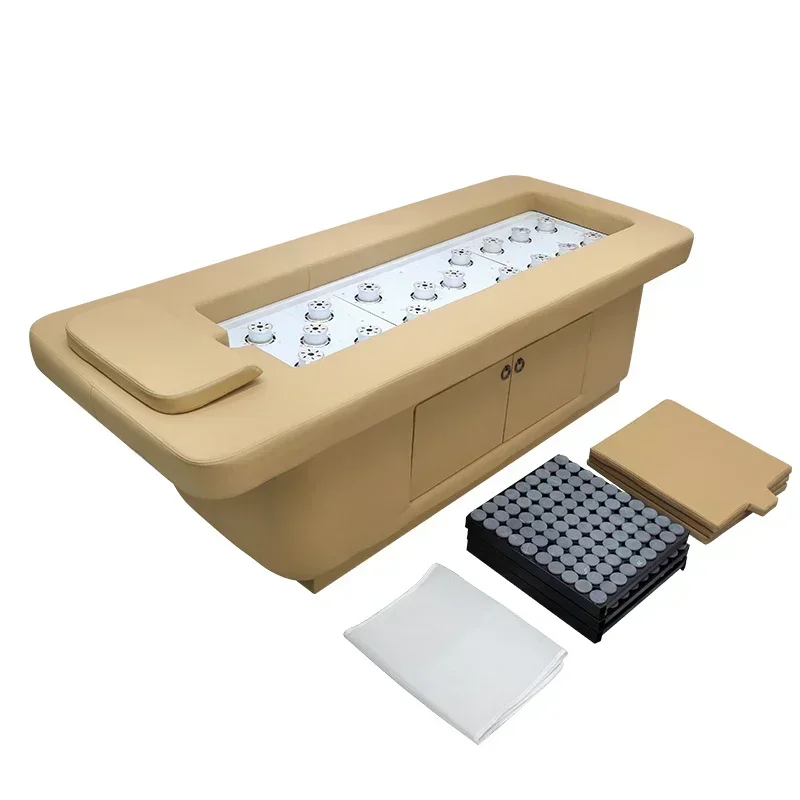 Smokeless moxibustion bed Intelligent physiotherapy Home health