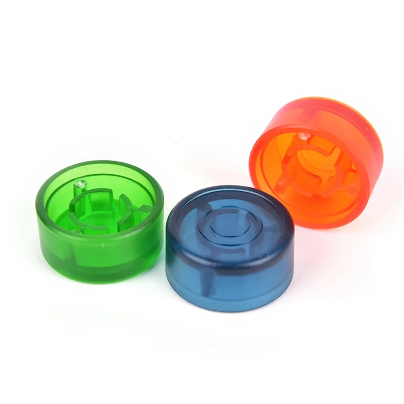 20Pcs Colorful Guitar Effect Pedal Footswitch Topper Foot Nail Cap Protection Cap for Guitar Effect Pedal Protection Cap