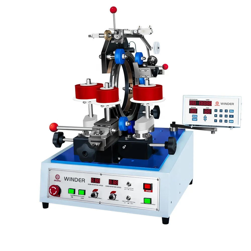 High Precision Toroidal Winding Machine, Low Maintenance for Transformer Production