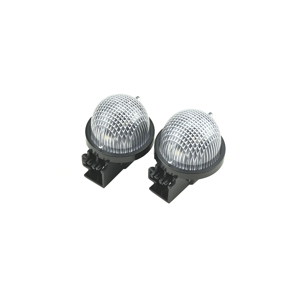 1Pair White Led Lic…