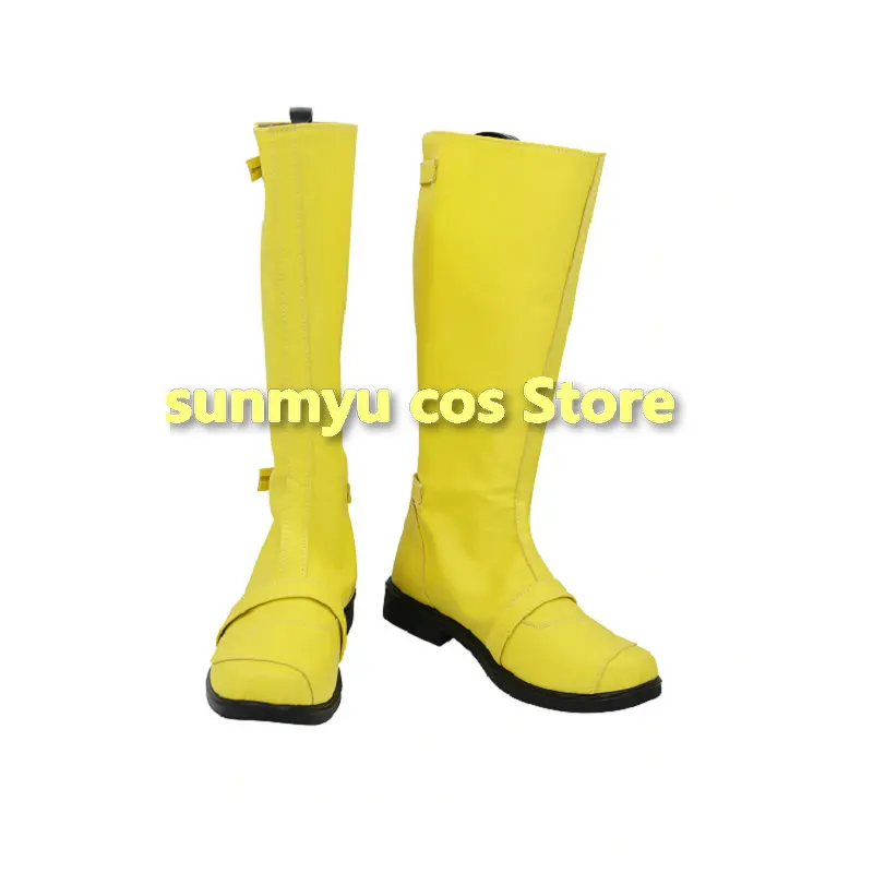 

Желтые ботинки Kamen Shocker для косплея