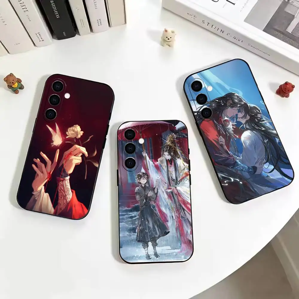 Heaven Official's Blessing Classic Chinese  Phone Case For Samsung Galaxy A73, A72,A70,A53,A52,A51,Soft Silicone Black Cover