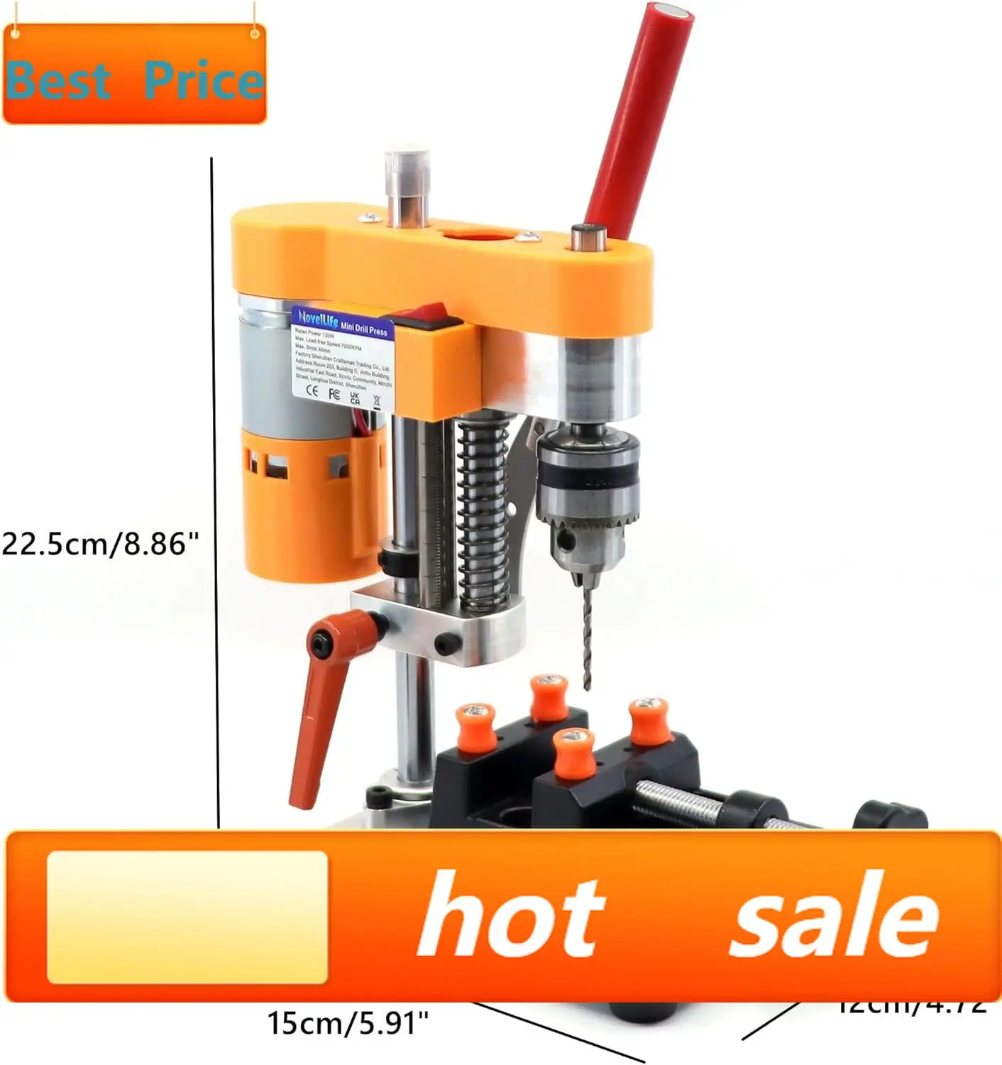 

Хит продаж: Мини-дрель-станок, прецизионный настольный сверлильный станок, электрический портативный настольный сверлильный станок с ЧПУ, двигатель 795, патрон B10, для металла