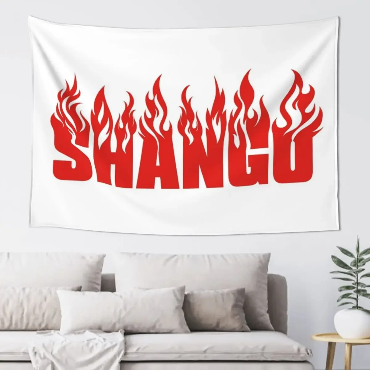 Shango Fuego 02 Tapestry Room Decore Aesthetic Decorative Wall Murals Decoration Room Tapestry