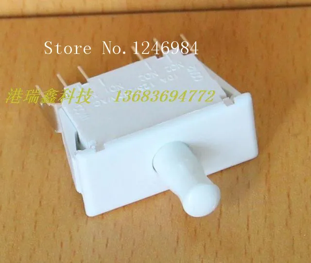 [SA]Taiwan electronic switch button switch reset button fridge S353 Pushbutton Botton--10pcs/lot