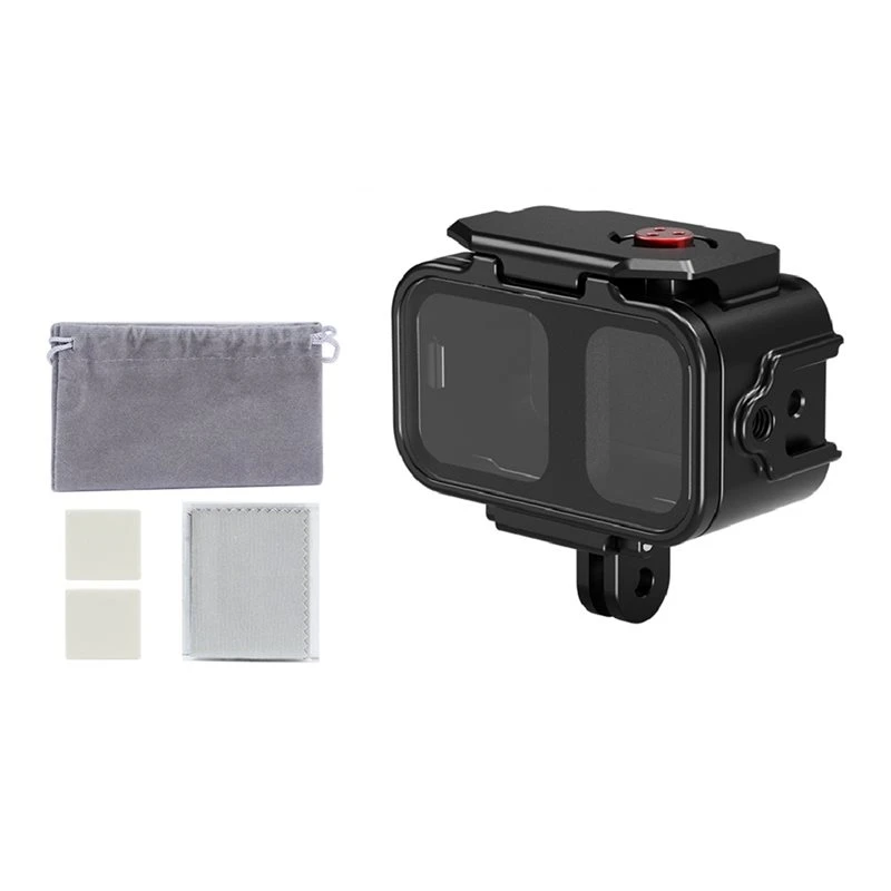 B16C-For DJI Osmo Nano Compatible 80M Aluminum Alloy Underwater Protection Case Waterproof Diving Protective Case
