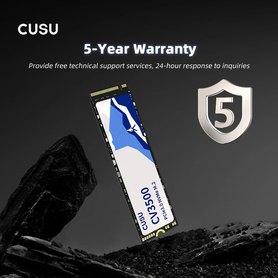 Cusu NVMe SSD 256gb SSD M2 512gb 1tb 2tb M.2 2280 PCIe3.0 Hard