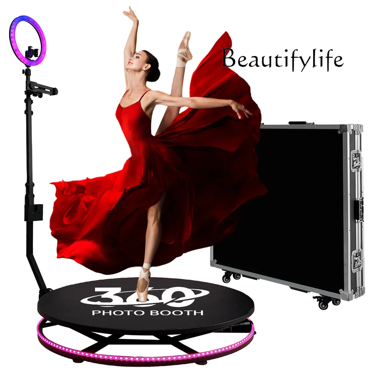 

360 Photo booth Photo booth Surround the shooting table Party atmosphere Multifunctional fashion