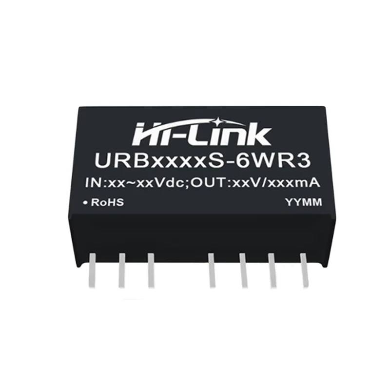 URB2405S-6WR3 URB2424S/03S/09S/12S/15S-6WR3 24V to 3.3V/9V/12V/15V/24V/5V DC Isolated Power Supply Module