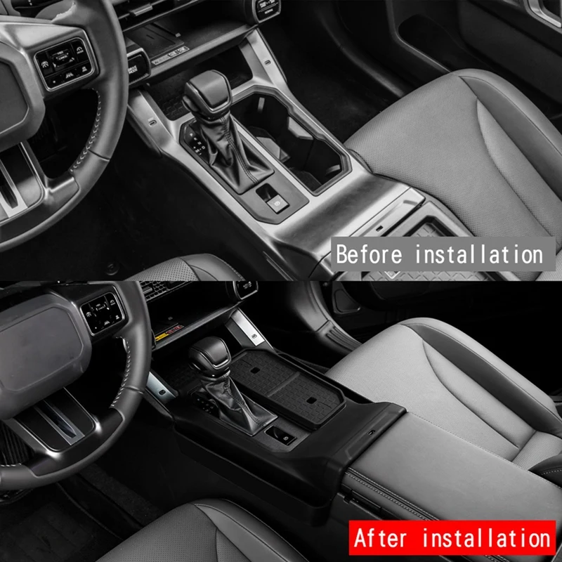 Super Sale Center Console Organizer Kit for Toyota RAV4 AX60 2026 Silicone Insert Gear Shift Side Tray Anti-Slip Accessories