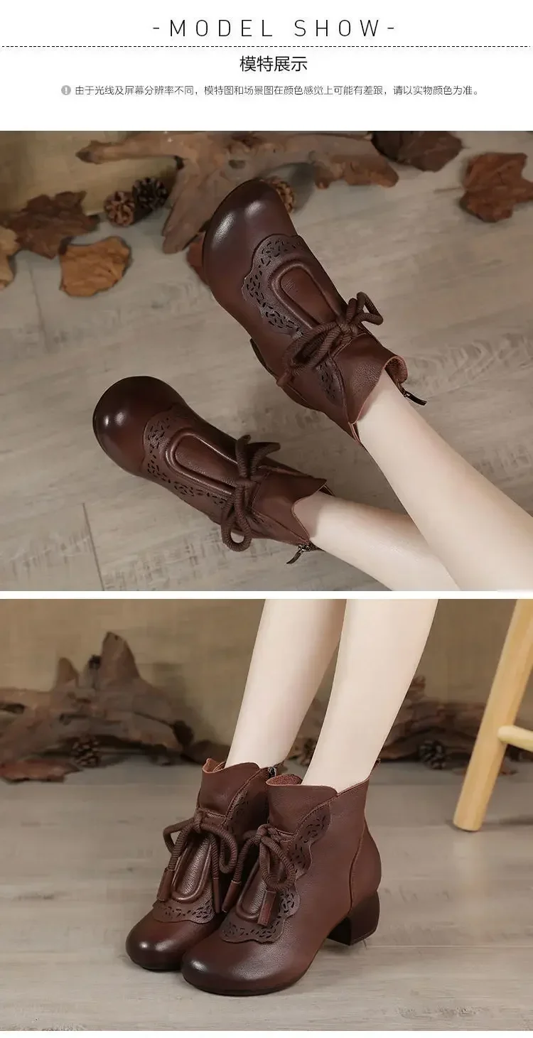 2026 Winter Damenschuhe Mode Winterschuhe Damenstiefel Warme Wasserdichte Schneestiefel für Damen Bequeme Knöchelstiefel Zapatillas Mujer – Detail 6