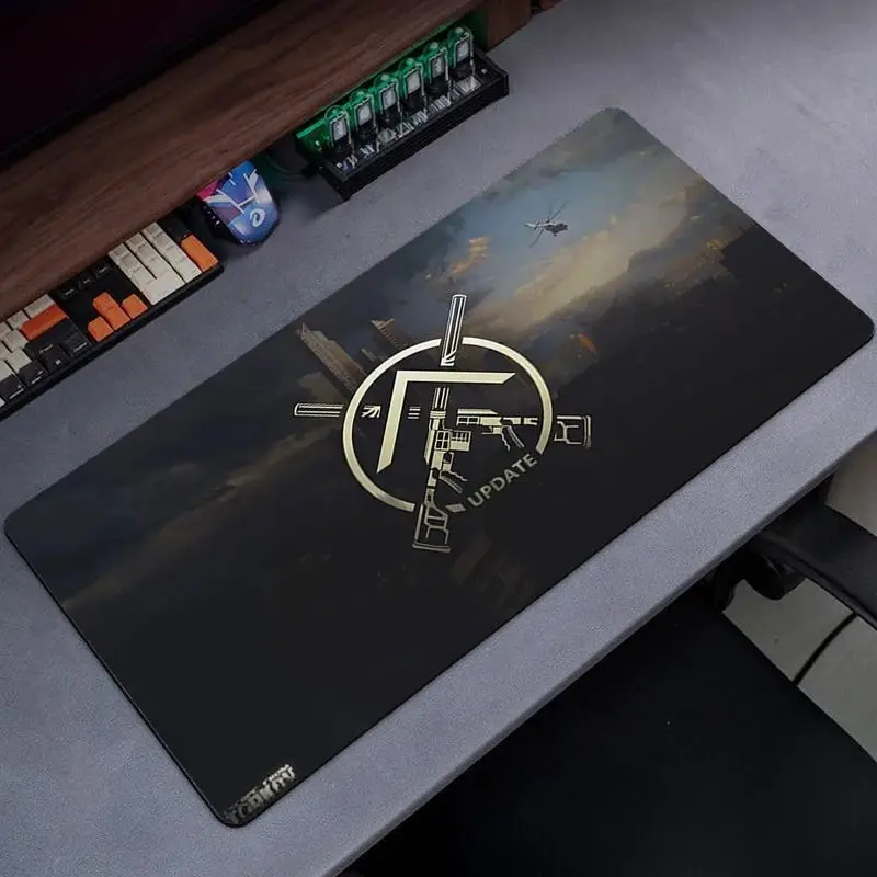 Escape From Tarkov Gaming Mouse Pad with Stitched Edges Office Computer Keyboard Laptop and Home Desk Non-Slip Rubber Base Pads