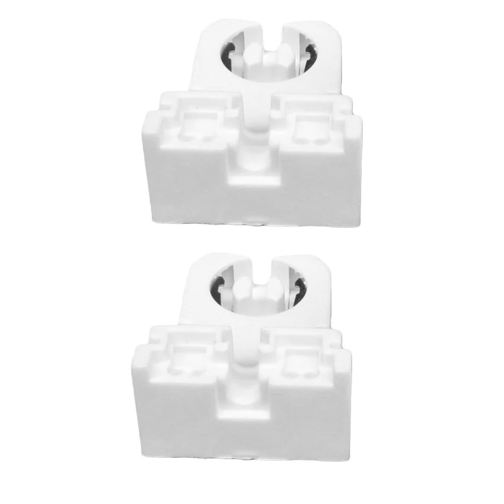 

50pcs Lamp Holder Durable Non-shunted Turn Type for Bottles Heat Led Light Bulb Household Ceiling White Lighting Accessories