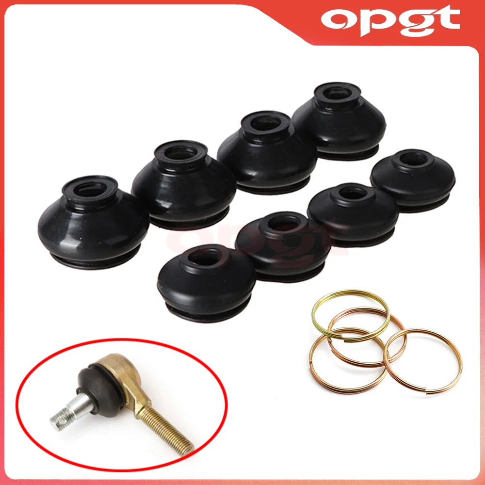 OPGT Dust Boot Covers Suspension Steering Tie Rod Ends Ball Joint Universal Dust Protection Rubber Cover