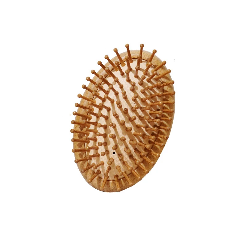 

Bamboo Cushion Anti-Static Hair Brush Combs Travel High Quality Hair Comb Bamboo Massage Comb Wooden Brush Solid Wood
