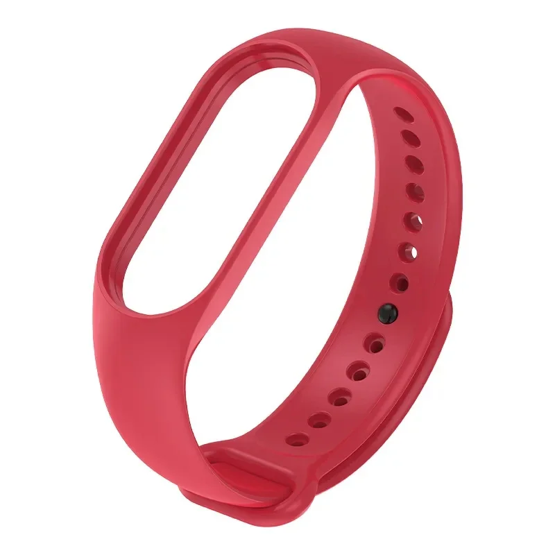 Correa de silicona para Xiaomi Mi Band, repuesto de pulsera deportiva, accesorios para reloj inteligente, 7, 6, 5, 4, 3, 10 unidades