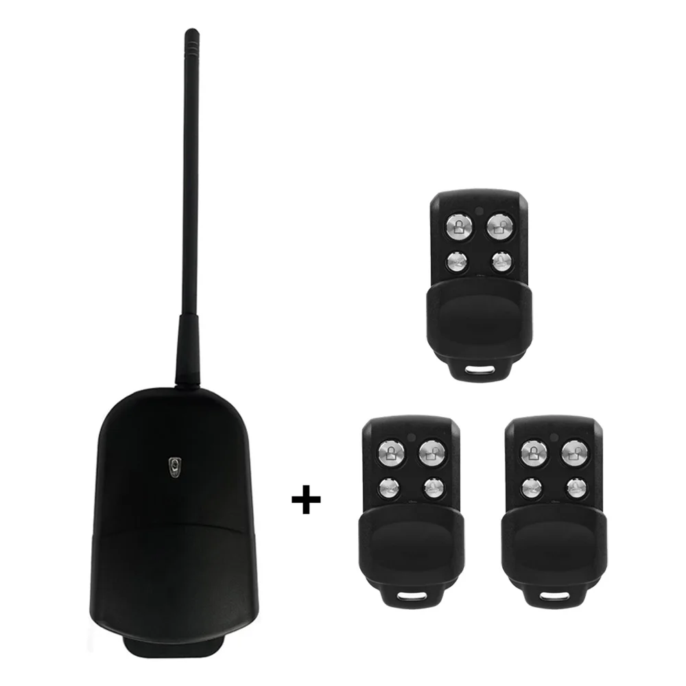 433MHz Universal Wireless Remote Control 12-24V 2CH rf Relay Receiver and Transmitter for Universal Garage Door And Gate Opener