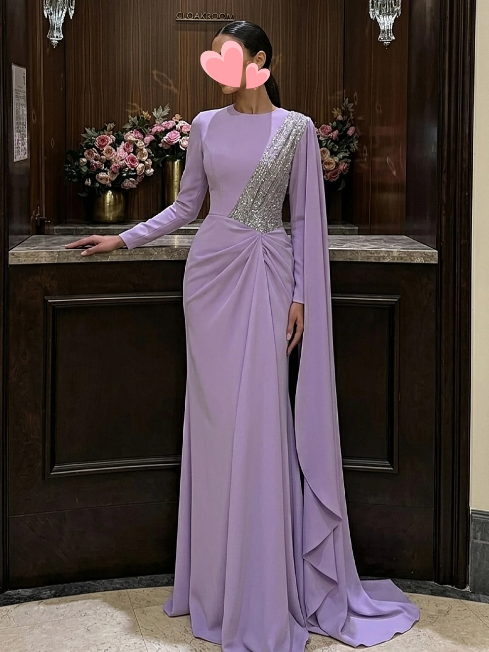 

Oisslec Prom Dress Elegant Vintage Sweet Lilac Beads Stylish New Customized Formal Occasion Prom Dress Evening Party Gowns