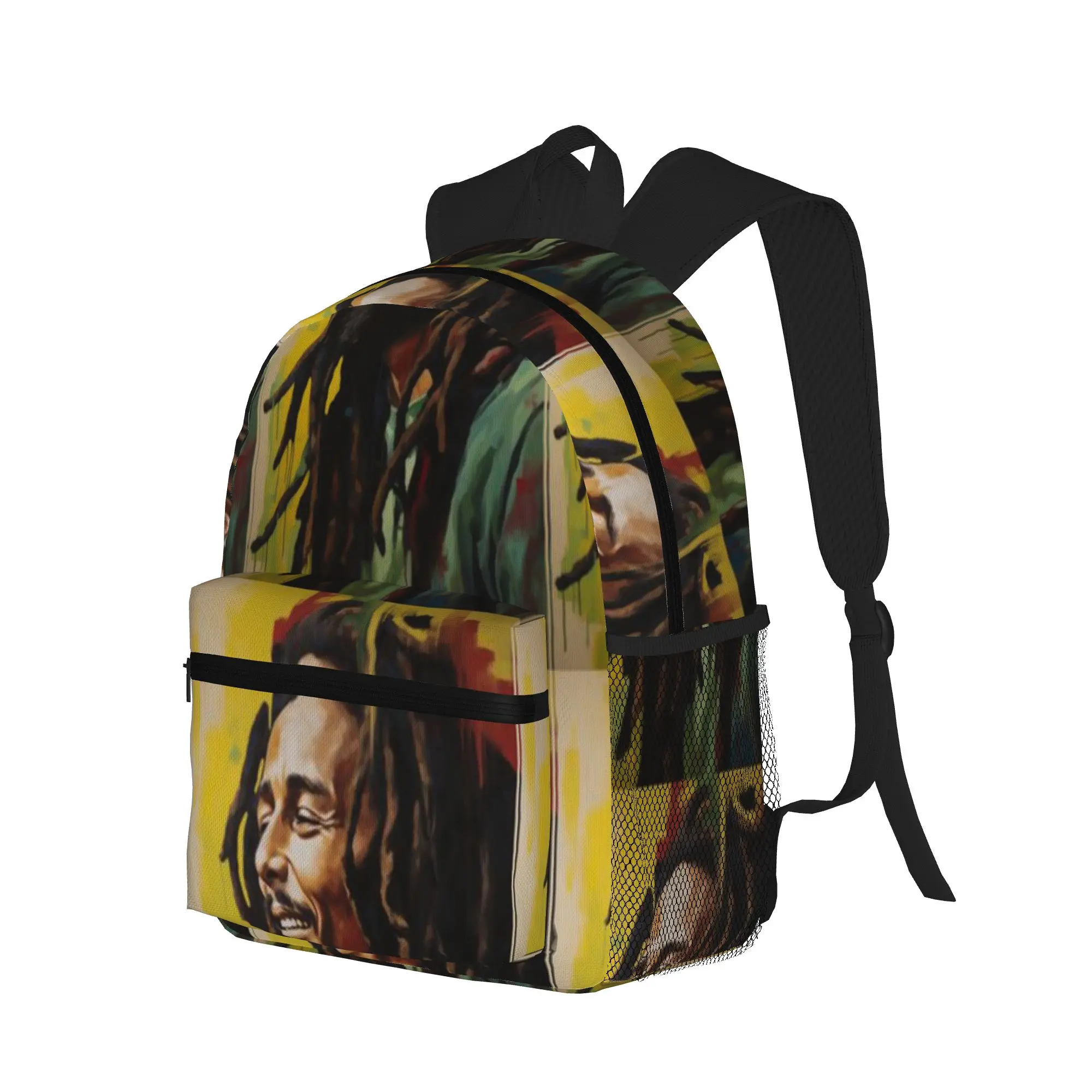 Bob Marley The Jamaican  Casual Backpack for Students and Adults Man backpack