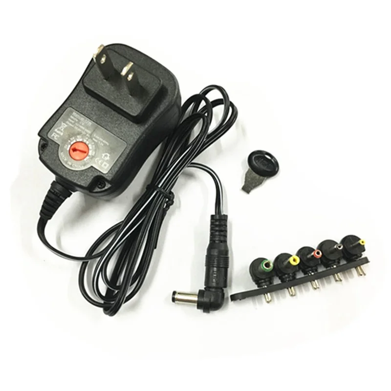 12W 3V 4.5V 5V 6V 7.5V 9V 12V 1.2A Adjustable Power Adapter AC/DC Charger Universal 1.2A Switching Power Supply US Plug