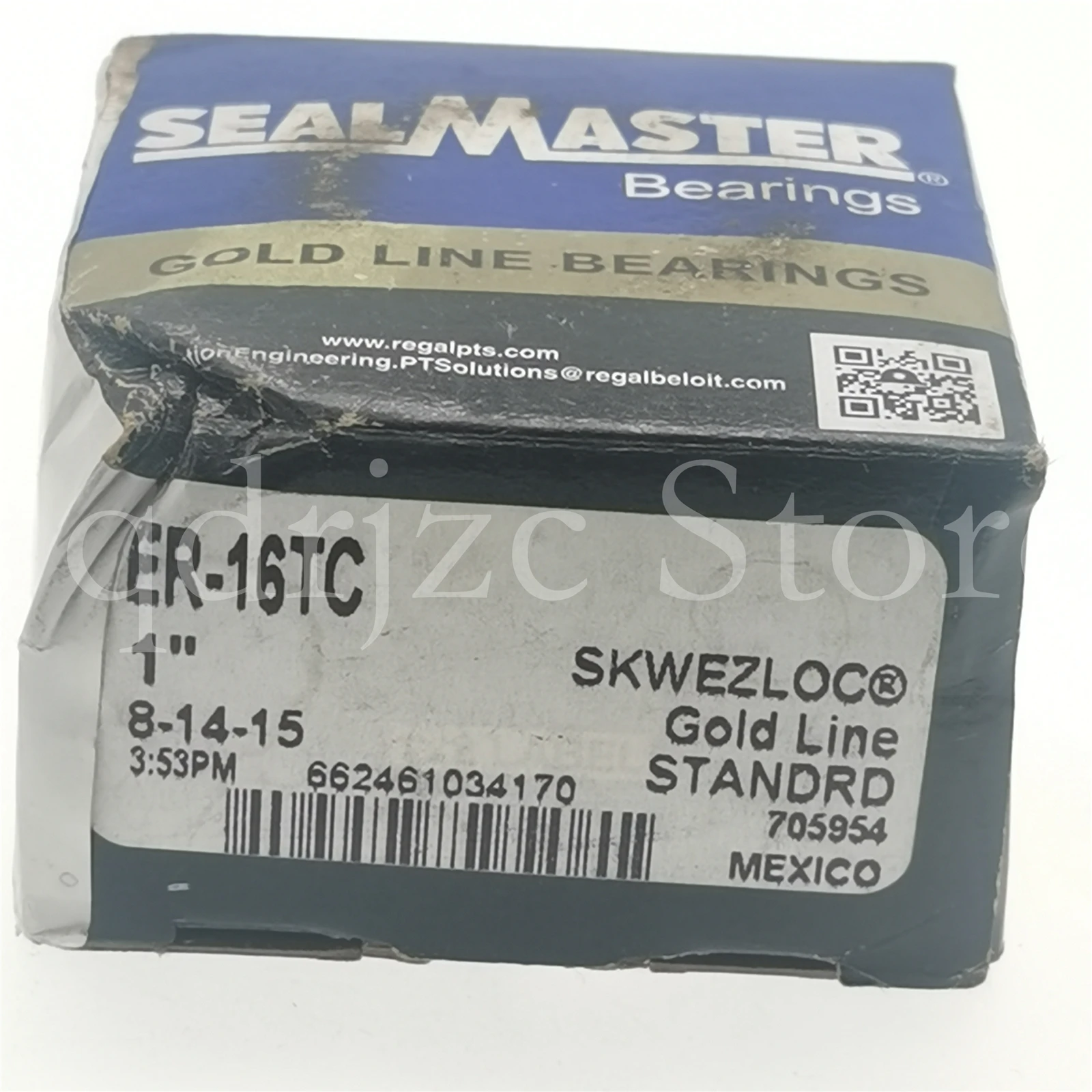 

Outer spherical Bearing ER-16TC 25.4mm X 52mm X 34.9mm