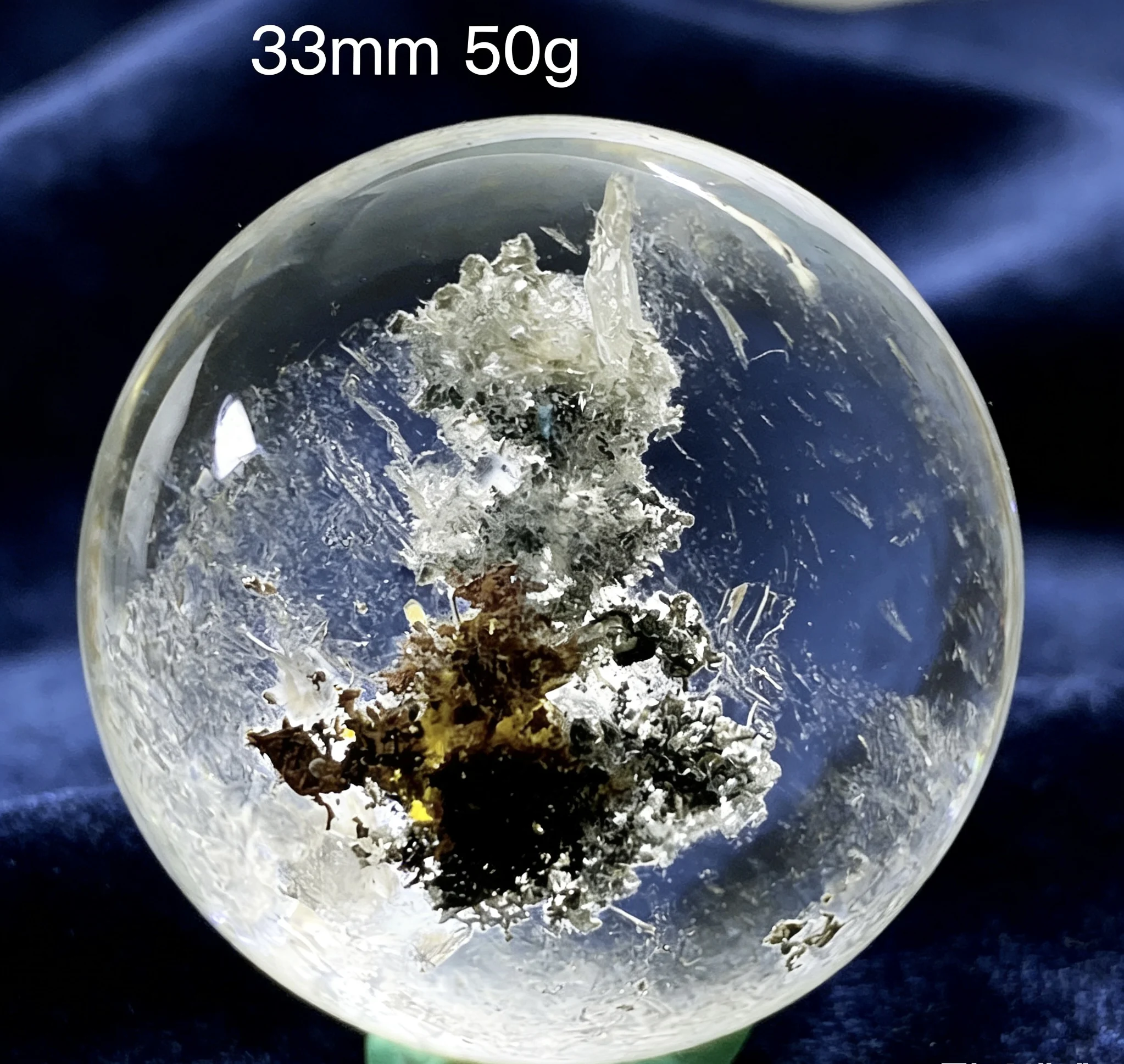 Selected natural crystal，ghost mineral crystal specimen for appreciation, collection and display.
