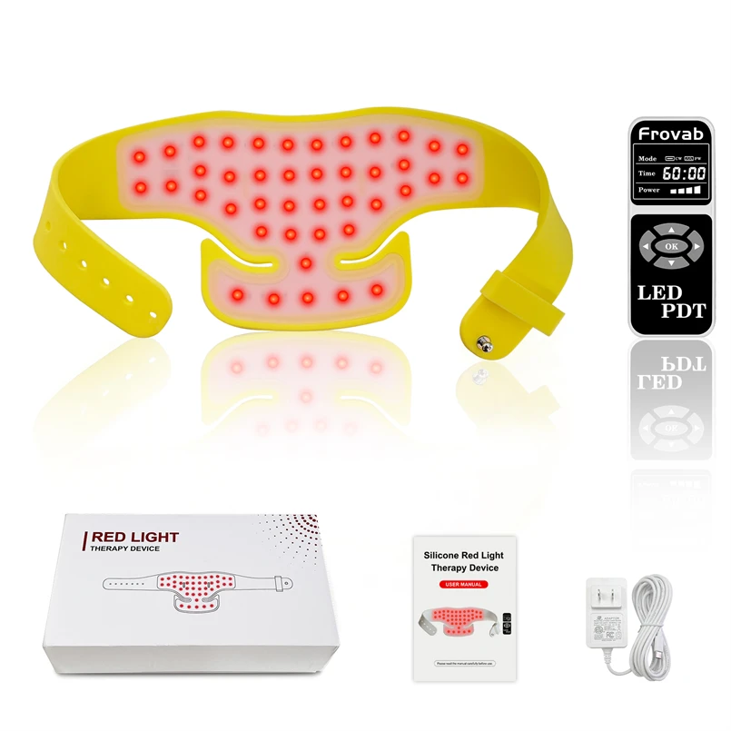 

Comfortable Red Lamp Therapy Wrap Slim LED Light Therapy Devices LED Red Light Therapy Weight Loss Belt Relieve Muscles Spasms