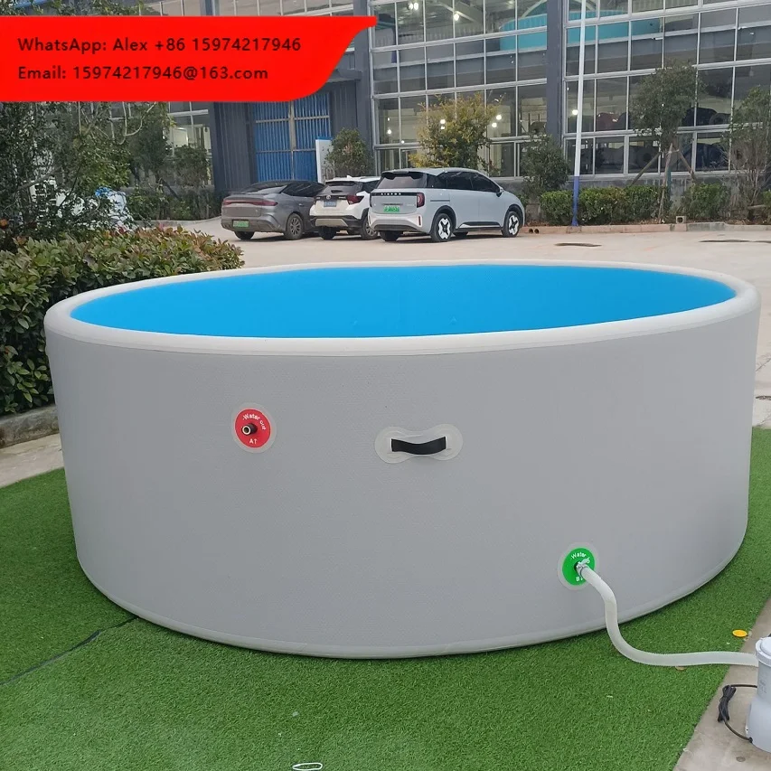 2026 Hot Selling 6m*1.5m InflaToGo Round Inflatable Swimming Pool For Outdoor