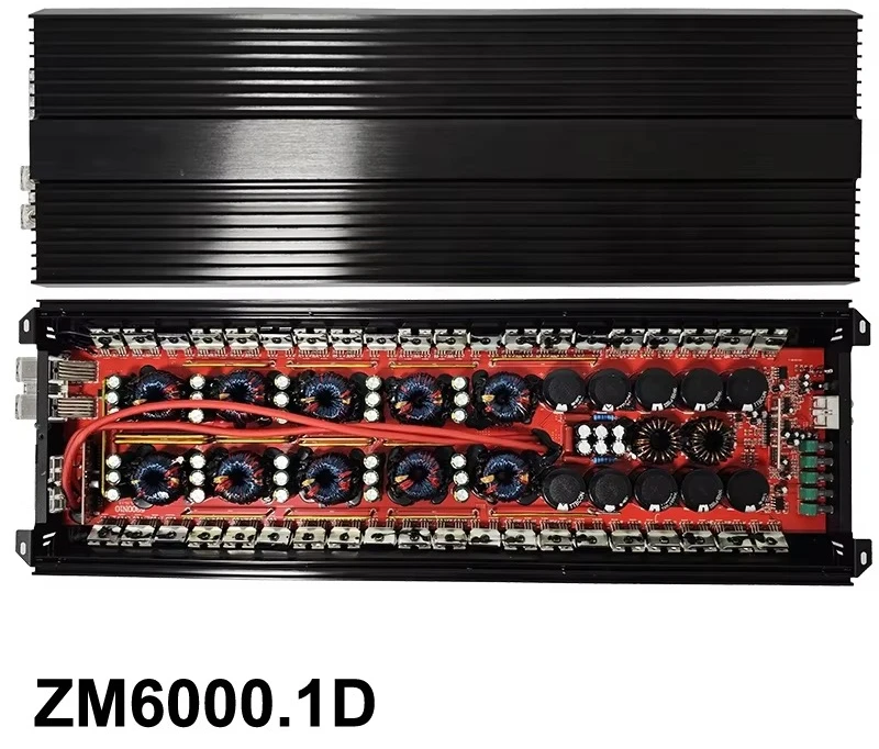 

Bass Car Amplifier 6000Wrms High Cost Performance Korean Monoblock Car Audio Amplifier for Subwoofers