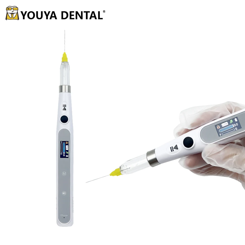 

Wireless Smart Dental Anesthesia Injector LCD Display Oral Local Anesthesia Syringe Painless Pen Dentist Injection Tube Device