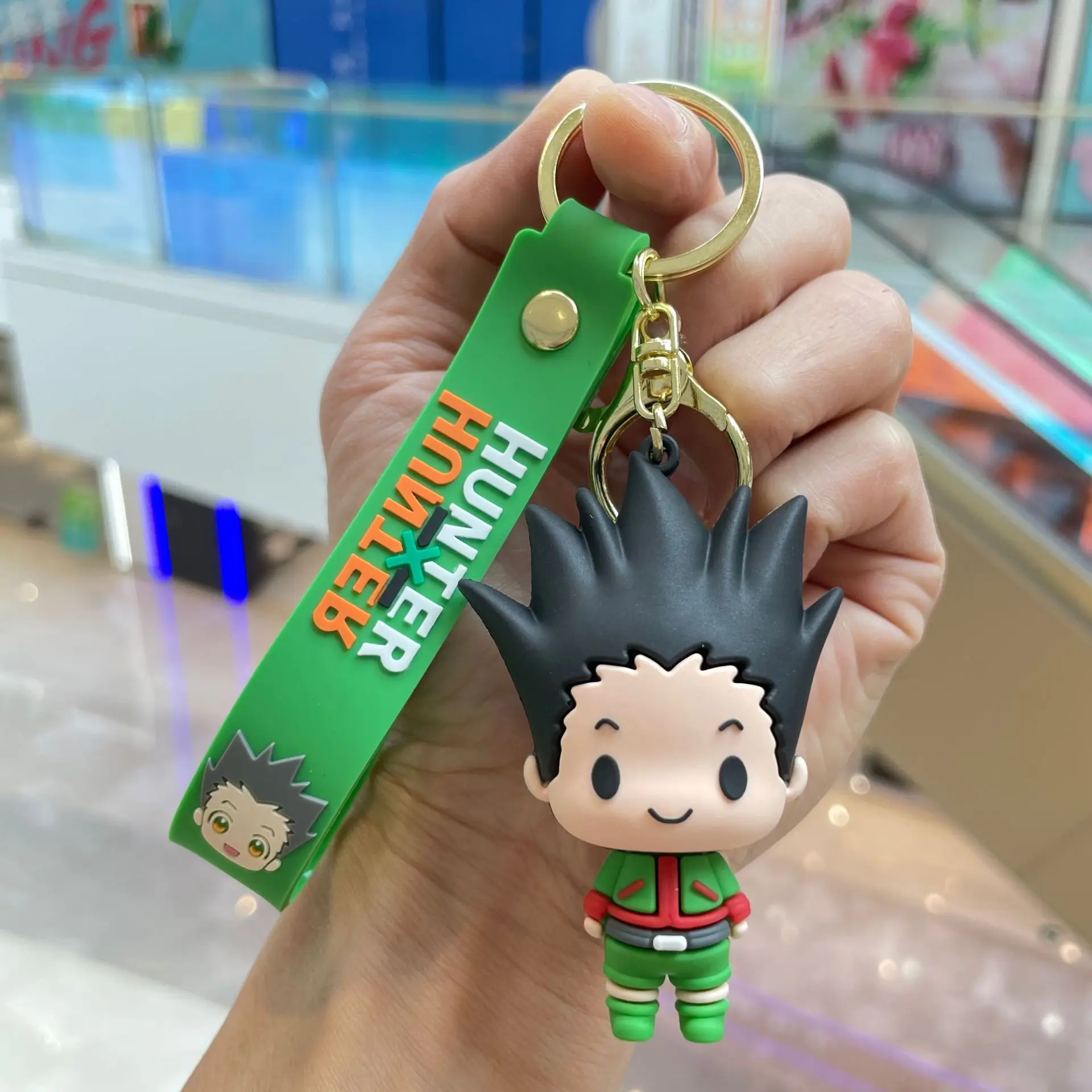 アニメハンター × ハンターフィギュアキーホルダーシリコーンゴン