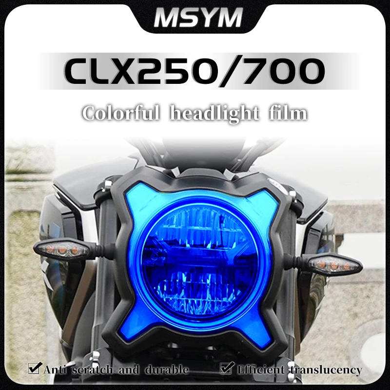 

For CFMOTO 250CLX 700CL-X headlight film instrument film tail light film transparent protective film modification accessories