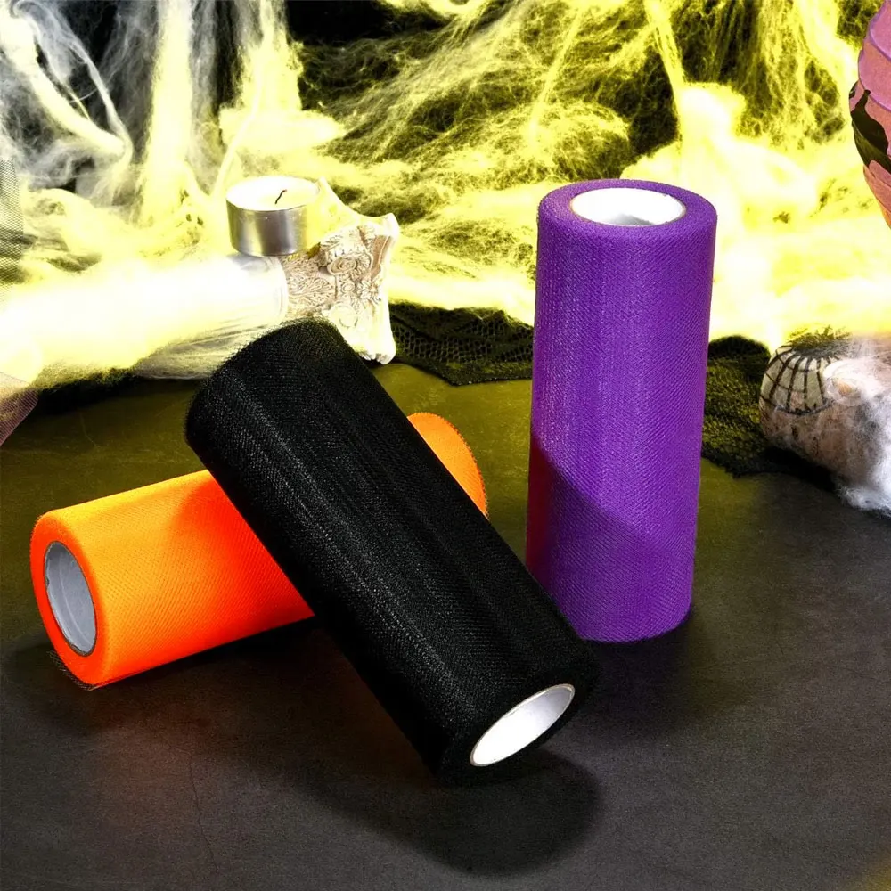 Multi‑Color Roll DIY Cuttable Tulle for Gifts, Bouquets, Dresses, Table, Chair‑Back, Vanity & Holiday Decor