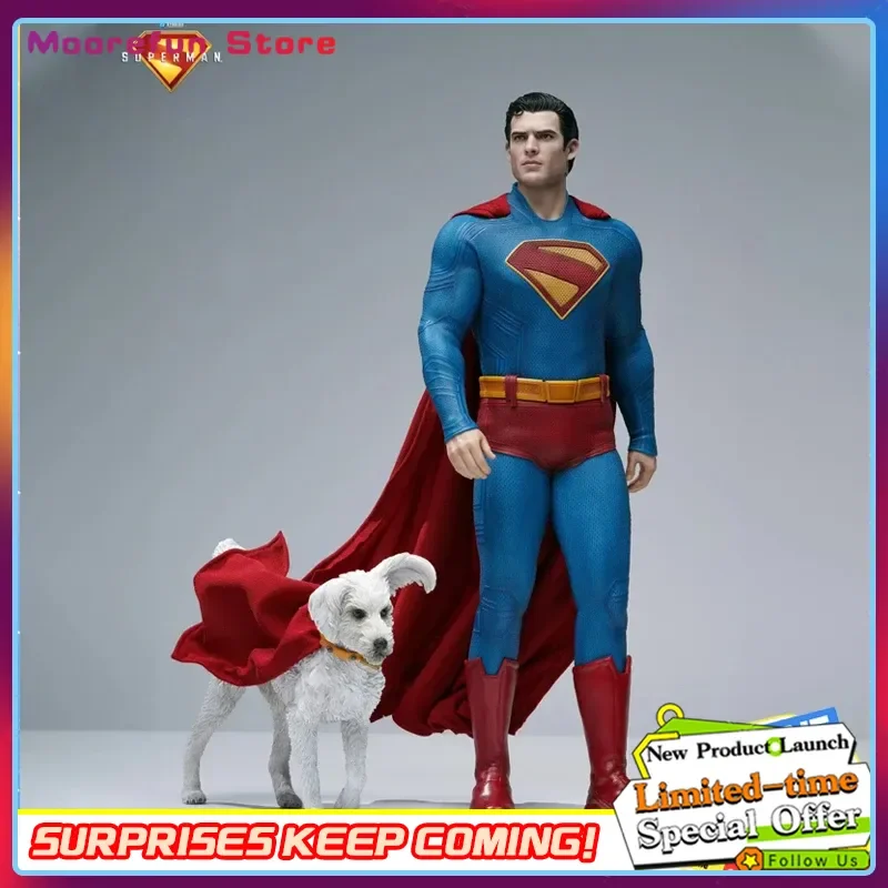 100% الأصلي LEX LUTHOR عمل الشكل ديفيد كورينسويت سوبرمان 1/9 فيلم جديد سوبرمان الشكل البلاستيكية المشتركة المنقولة لعبة طفل هدية