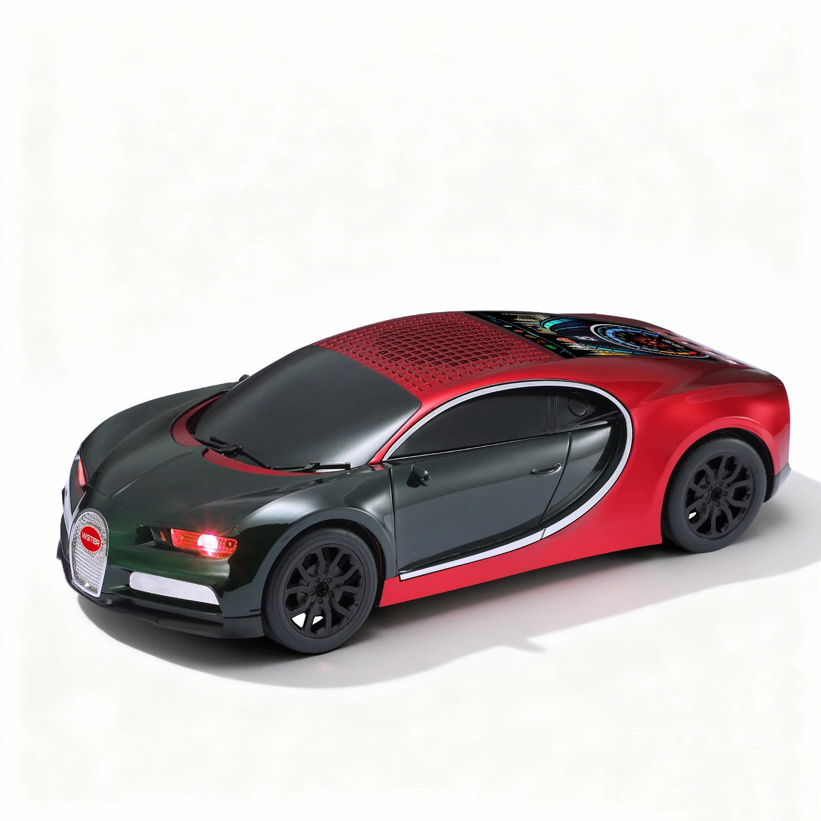 

WSTER WS-660 Supercar Bluetooth Speaker LED Starry Sky Portable HD Audio TWS FM USB TF Card Mic Ideal Fathers Day Gift