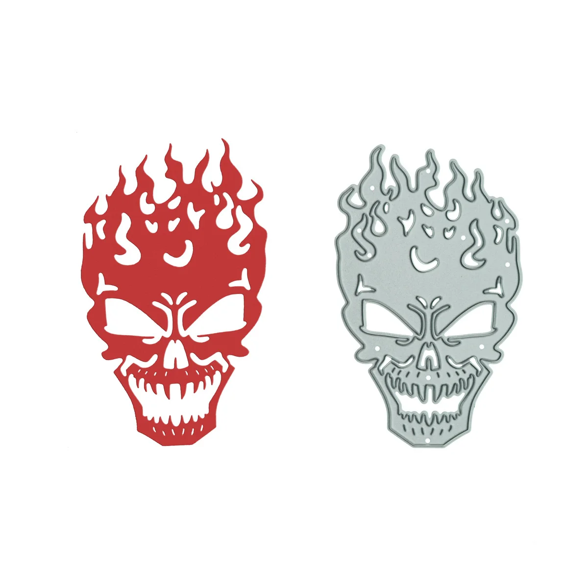 Flame Template สำหรับงานแฮลโลวีน: วิธีใช้แม่พิมพ์โลหะตัดลายไฟอย่างมืออาชีพ