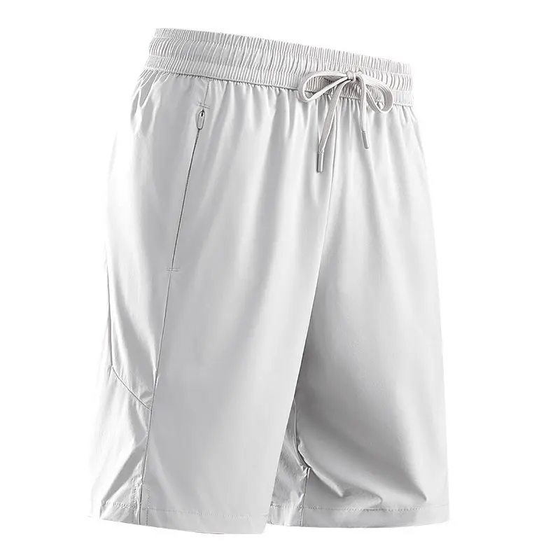 Ice-feeling Breathable Quick-drying Shorts, Skin-friendly and Soft, Outdoor Running Fitness Five-point Pants Short Pants Men