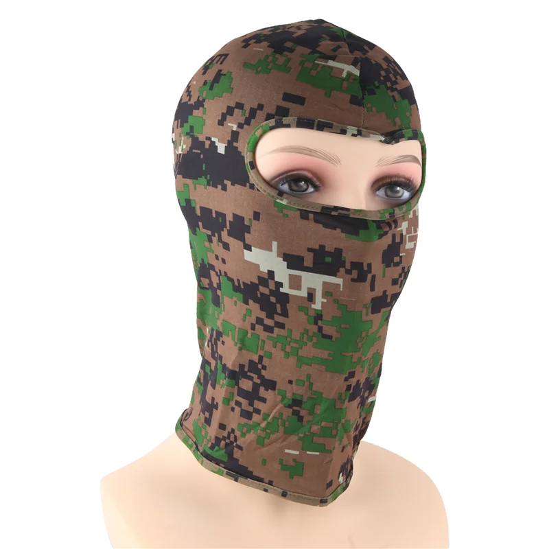 AA75-قناع وجه كامل خارجي من ألياف لدنة بالاكلافا قناع رقيق لركوب الدراجات النارية والتزلج CS