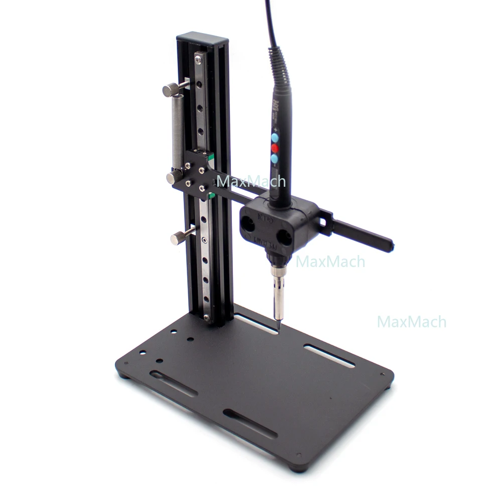 

DIY вертикальный нагревательный набор, инструмент для вставки, прессовая машина, термоплавкая латунь, гайка с накаткой, встроенный вставной паяльник, 3D печатные детали