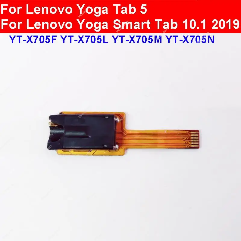 Headphone Jack Flex Cable For Lenovo Yoga Tab 5 Smart Tab 10.1 2019 YT-X705F YT-X705L YT-X705M YT-X705N Earphone Jack Flex Cable