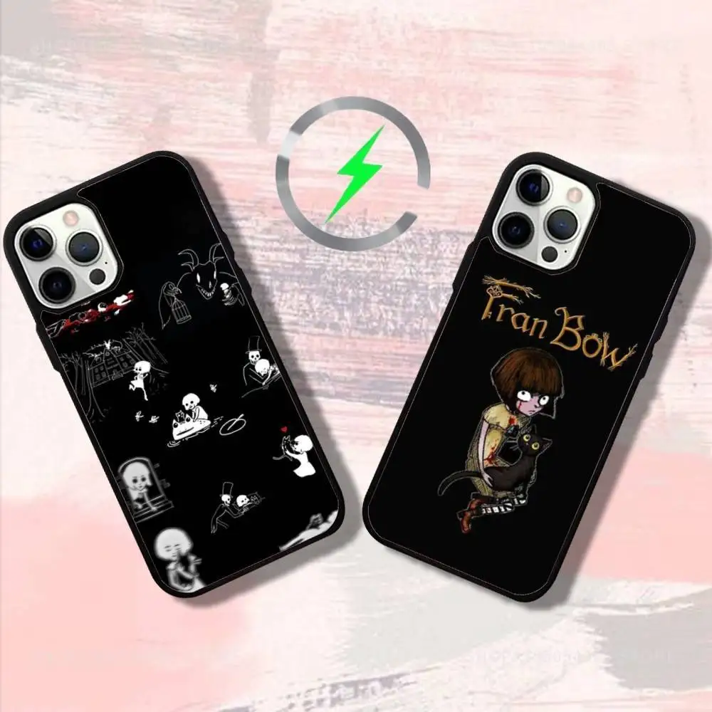 

Чехол для телефона Fran Game B-Bow для iPhone 17,16,15,14,13,12,11,Pro,Max,Plus,Mini,SE4,E с магнитной беспроводной зарядкой Magsafe