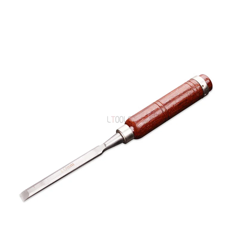 Redwood Handle Woodworking Chisel High Temperature Quenching Of Chromium Vanadium Steel Grave Knife Flat Chisel Carpenter Tools