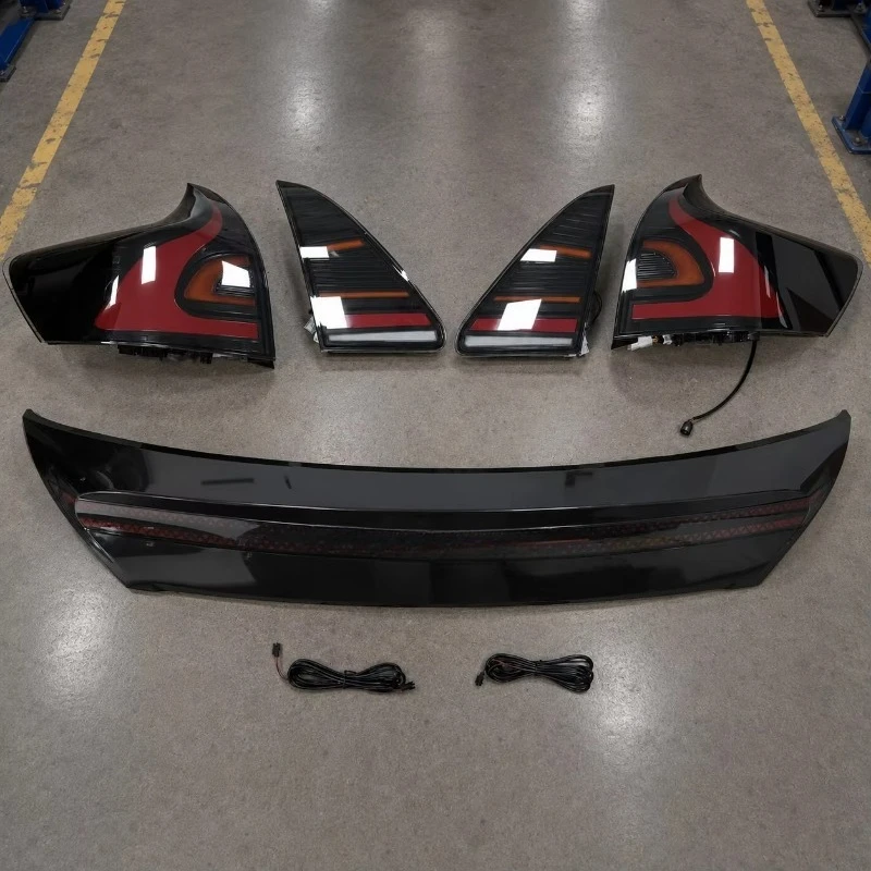 High Brightness LED Tail Lamp with Through Light for LED Taillights Plug and Play for 09-15 Hot Selling Auto Parts